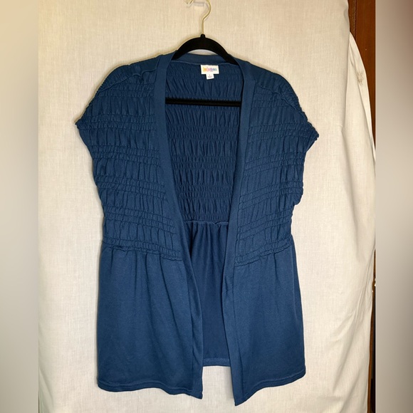 LuLaRoe Blue Kaylin Sweater - Picture 1 of 4